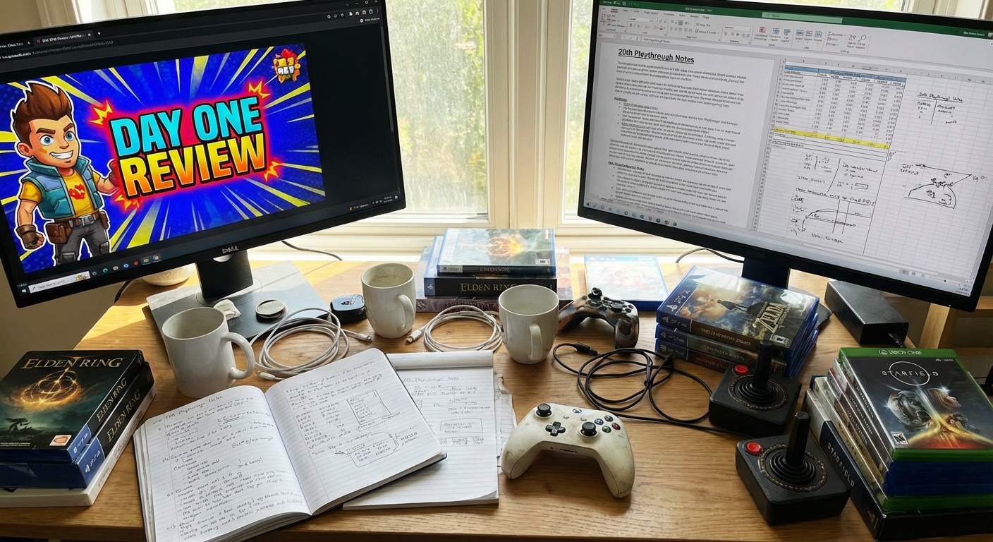 From First Impressions to 20 Plays: How Game Reviews Should Evolve Over Time