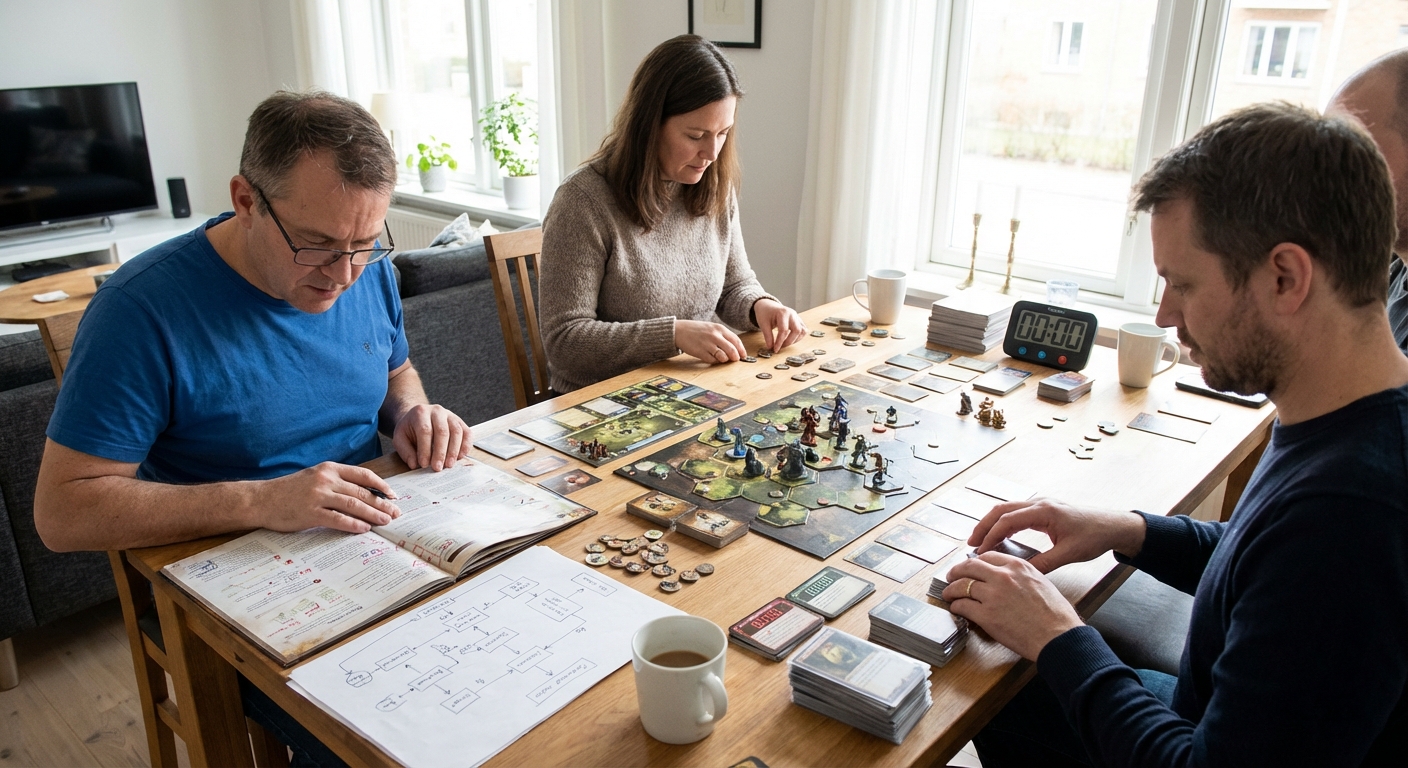 Stop Losing the First Play: A Strategy Guide Framework for Learning Any New Board Game Fast