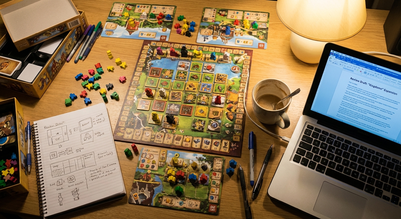 The Anatomy of a Killer Board Game Review: A MeepleByte Blueprint